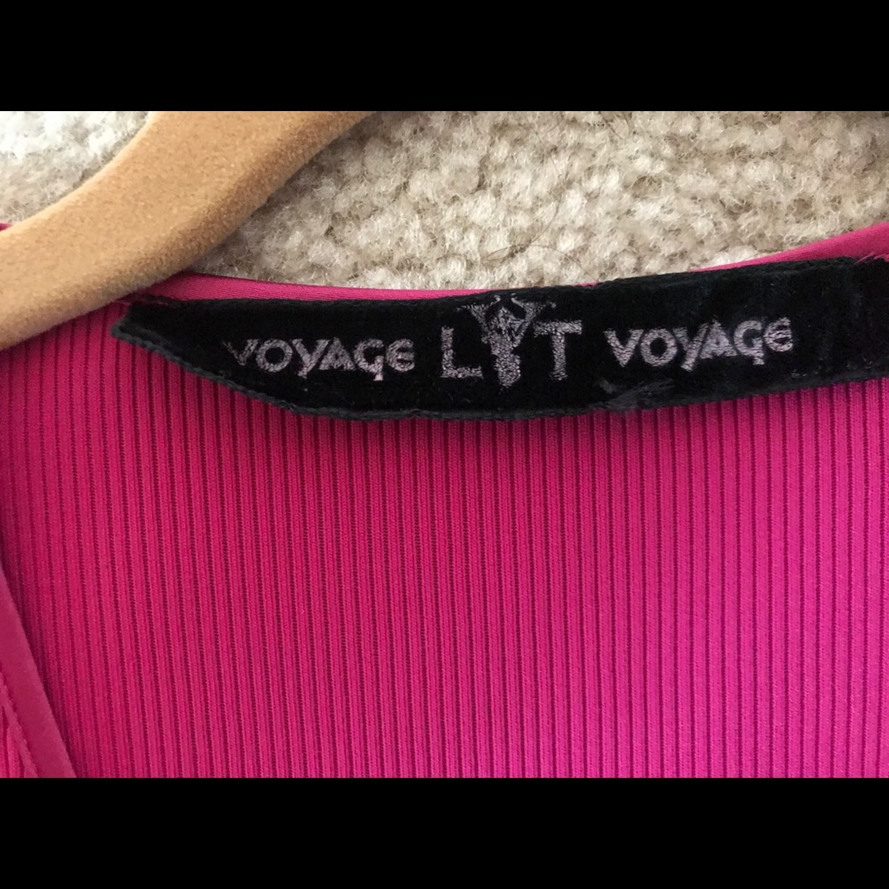 Pink & Gray Ribbed Cardigan - Picture 2 of 6